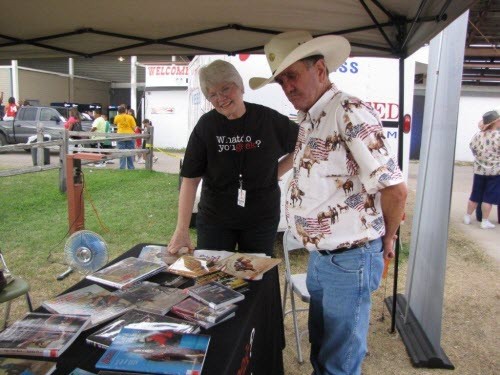 Southwest Kansas libraries booth at Dodge City Days Rodeo Southwest Kansas libraries booth at Dodge City Days Rodeo